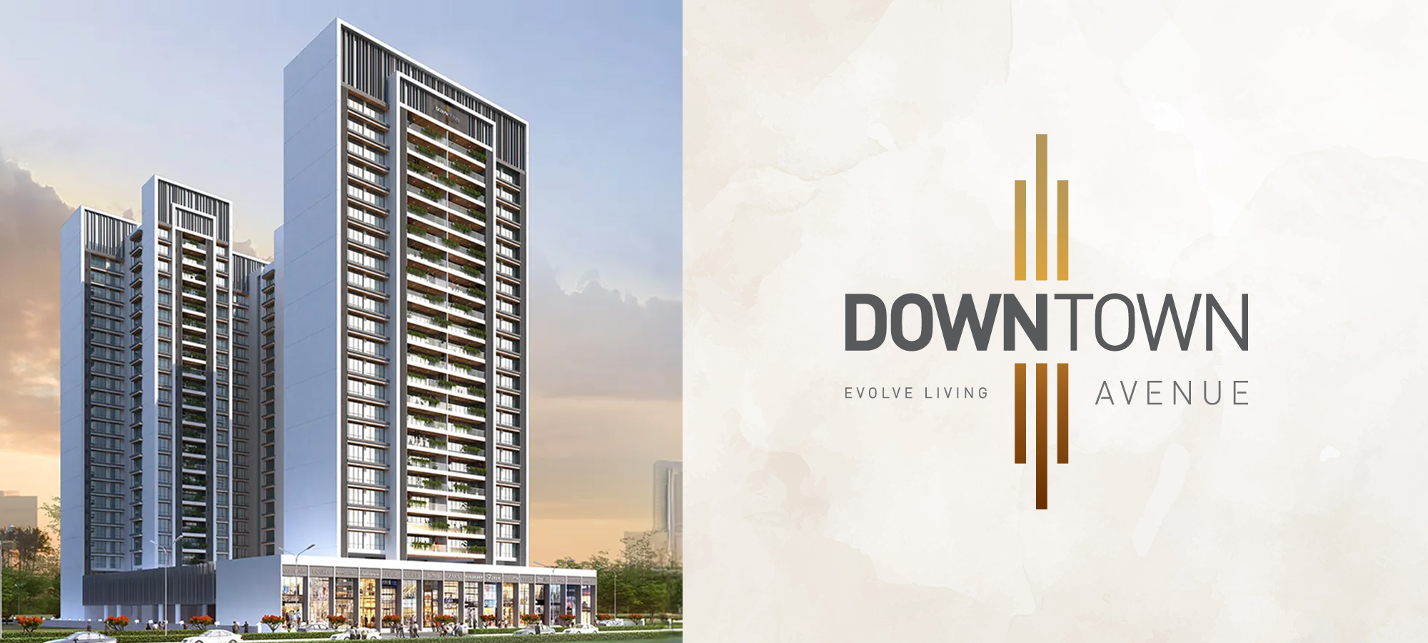 Gami Down Town Vashi by Ashar Group, Vashi, Navi Mumbai - Main Banner